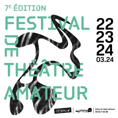 Festival de théâtre amateur: 22, 23 et 24 mars 2024