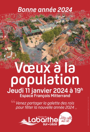 Voeux à la population - jeudi 11 janvier 2024