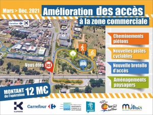 Portet-sur-Garonne: amélioration des accès à la zone commerciale