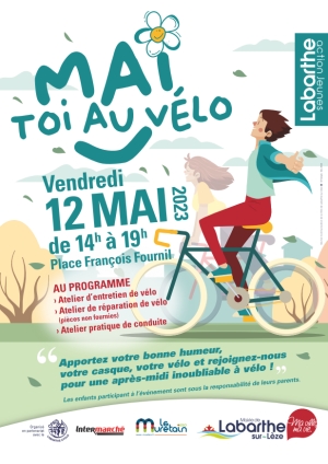 Mai toi au vélo - vendredi 12 mai de 14h à 19h