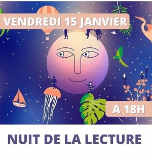 Nuit de la lecture - vendredi 15 janvier 2021