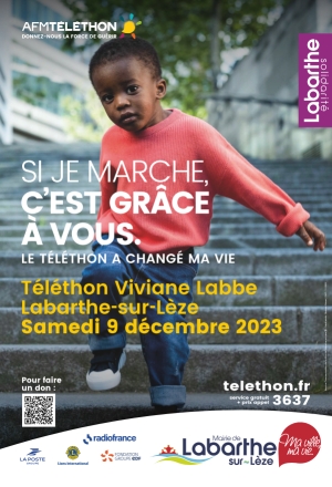 Téléthon Viviane Labbe - samedi 9 décembre 2023