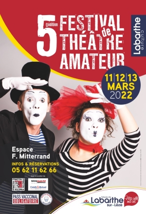 Programme de la 5ème édition du Festival de Théâtre amateur