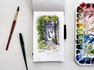 p20 aquarelle