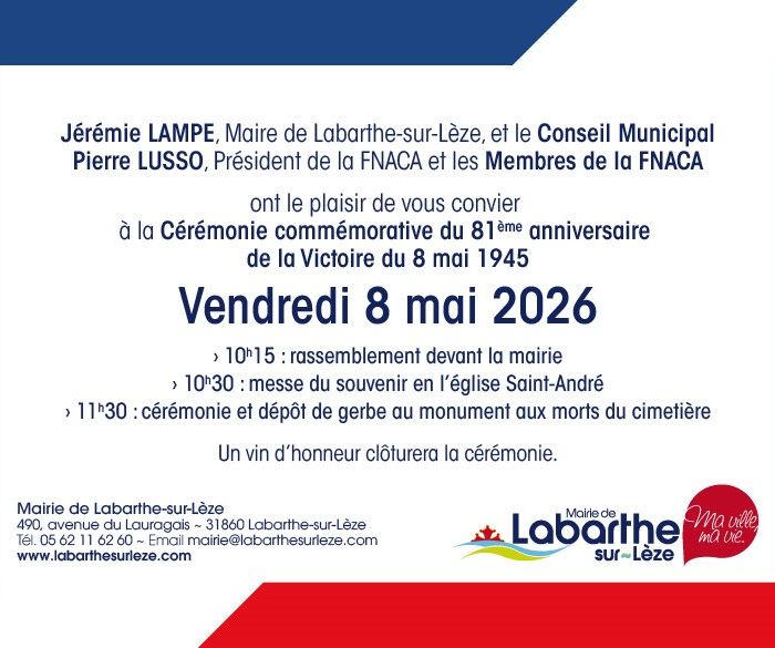 Comémoration 8 mai 1945