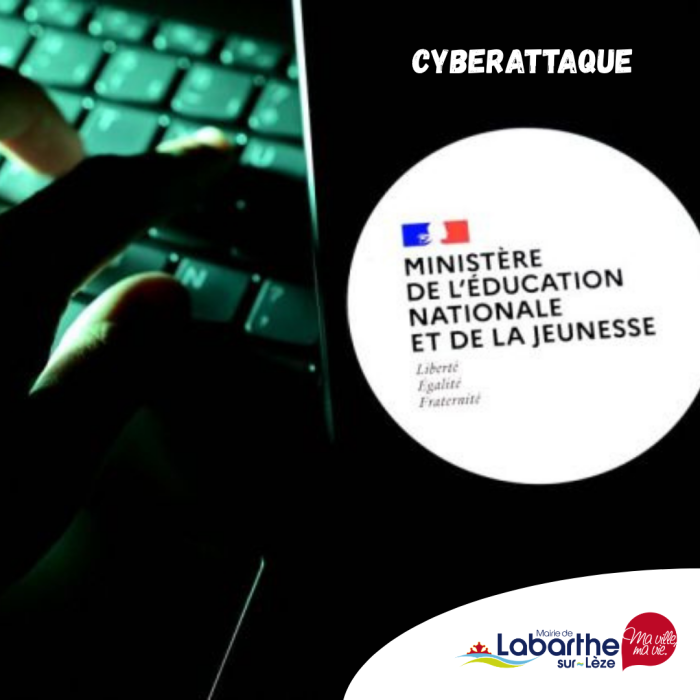 Cyberattaque Ministère de l'éducation