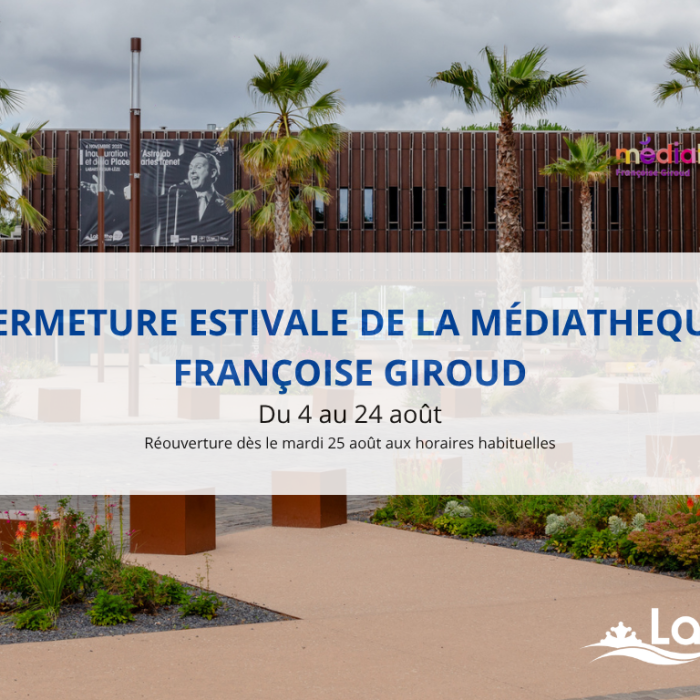 [Site Web] Fermeture de la médiathèque (1)