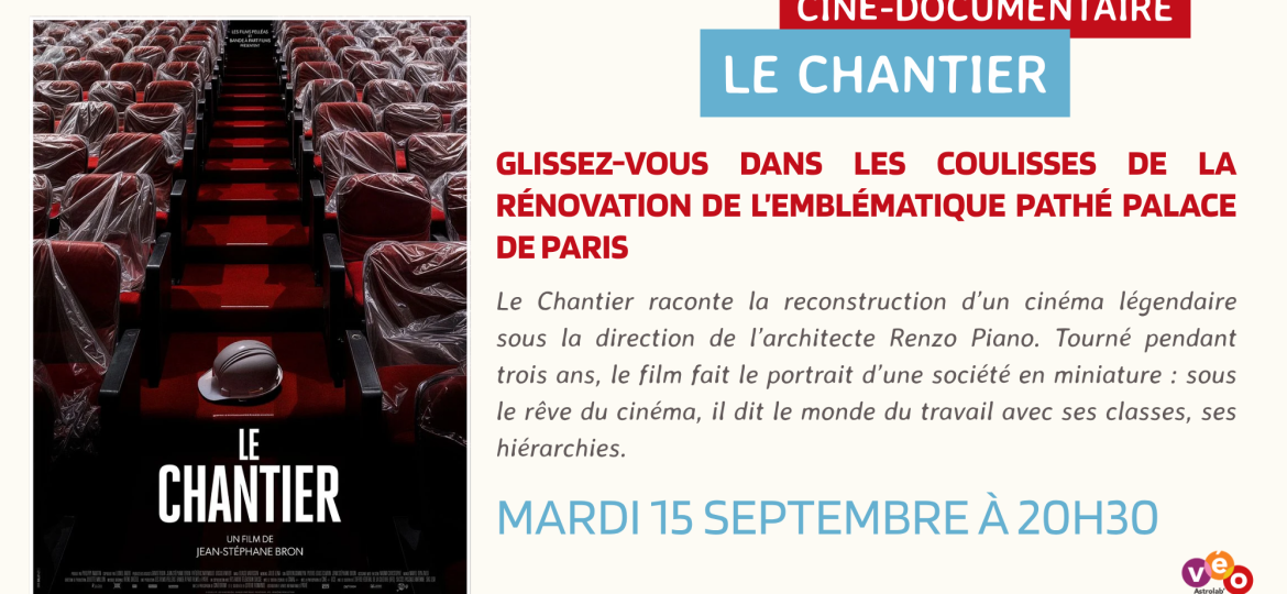 CinéDoc - Le Chantier - Format carton FLAT