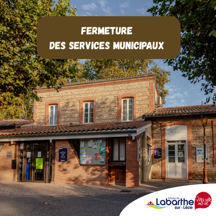 Fermeture des services municipaux (2)